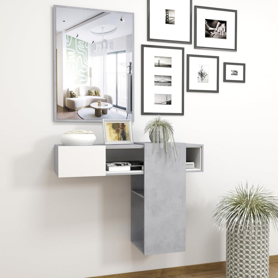 set arredo ingresso bianco per resistente 4